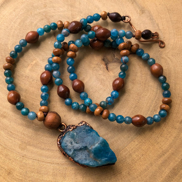 APATITE, OLIVE & KUK WOOD